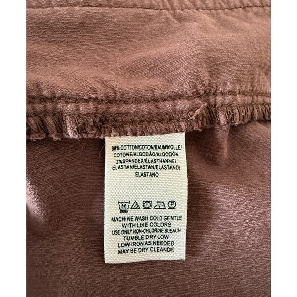 We the Free Micro Mini Straight Skirt in Chocolate Brown Size 27 - Picture 4 of 5